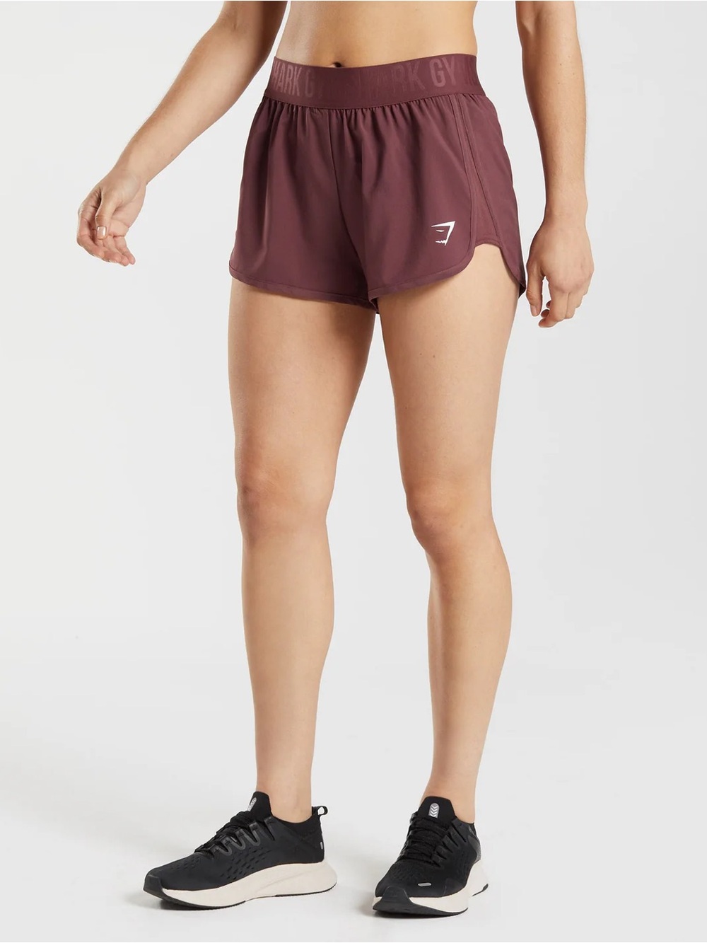 Gymshark Training Loose Fit Shorts - Cherry Brown - Picture 2 of 5